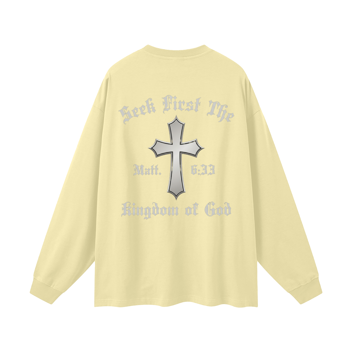 Oversized Unisex Long Sleeve T-Shirt