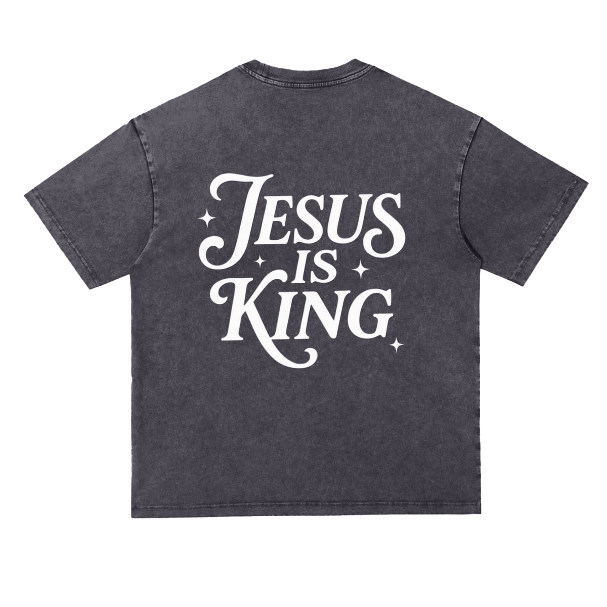 Snow Washed Heavyweight Oversize T-Shirt