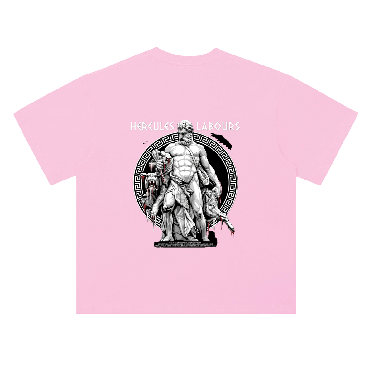 Heavyweight Drop Shoulder Cotton T-Shirt