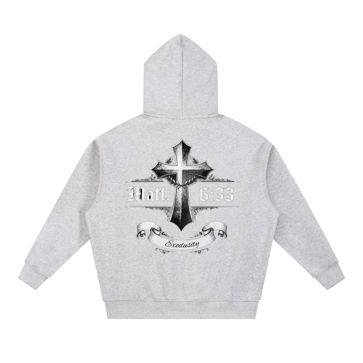 Essential Oversized Boxy Fit Fleece Hoodie