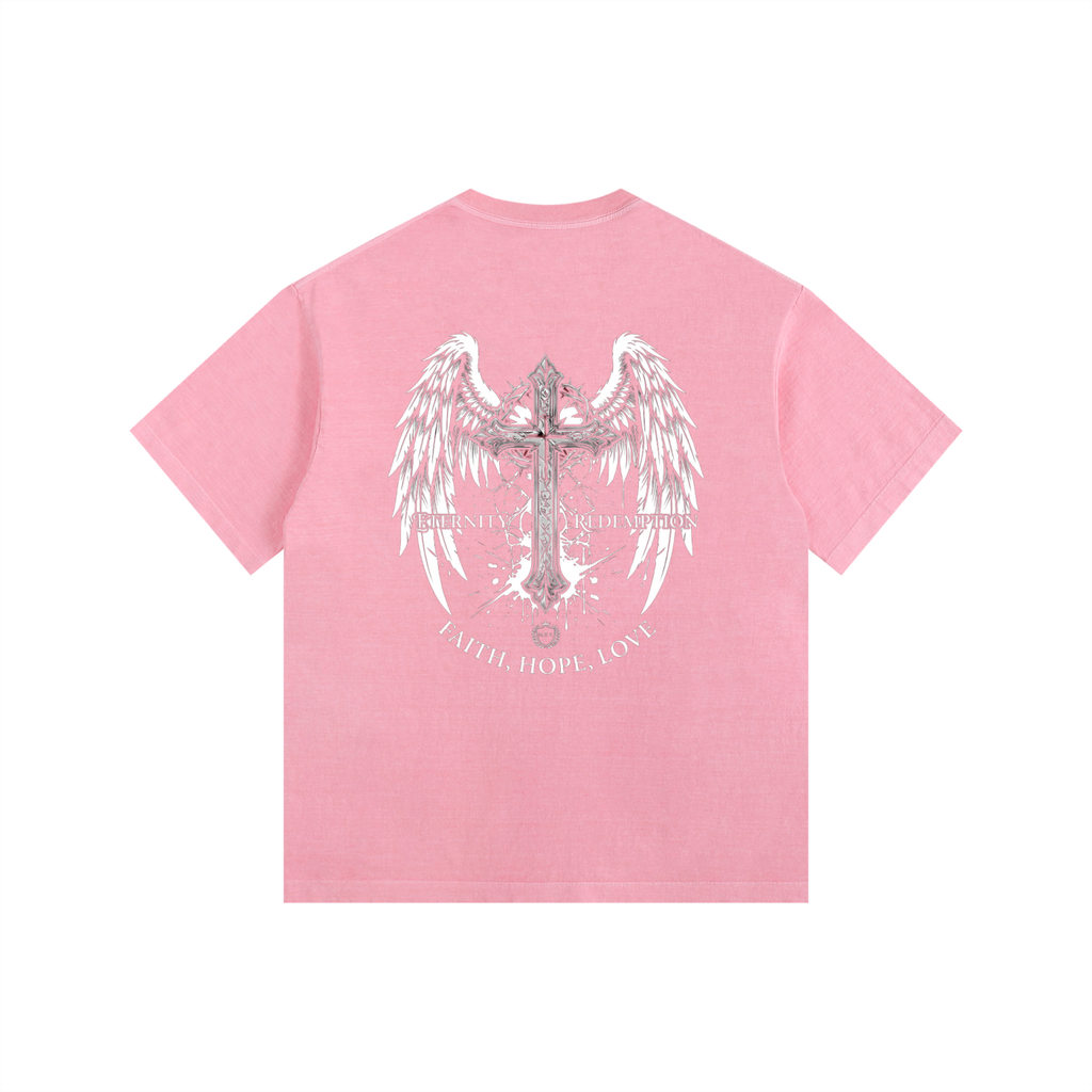 Vintage Washed Oversized Cotton T-Shirt