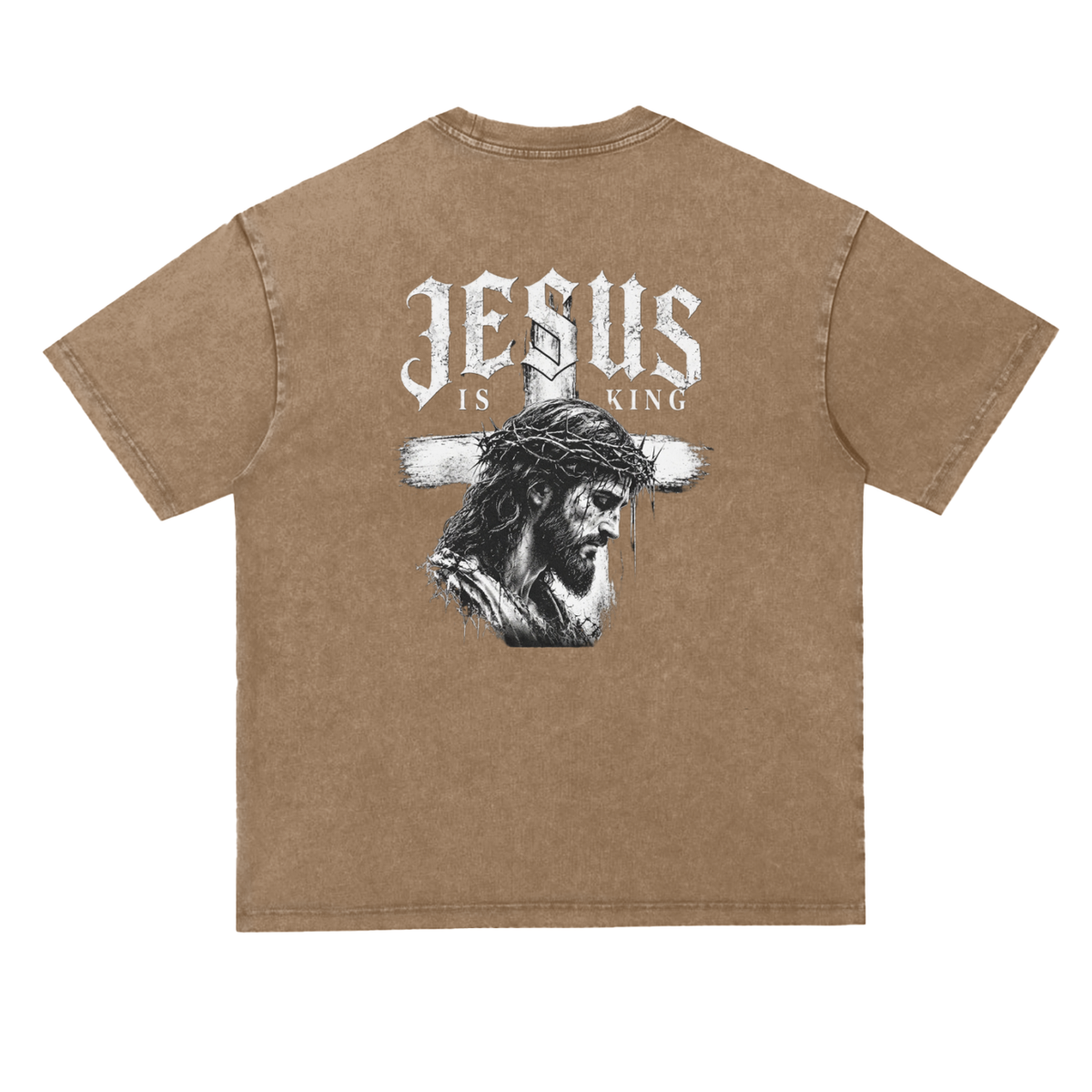 Snow Washed Heavyweight Oversize T-Shirt