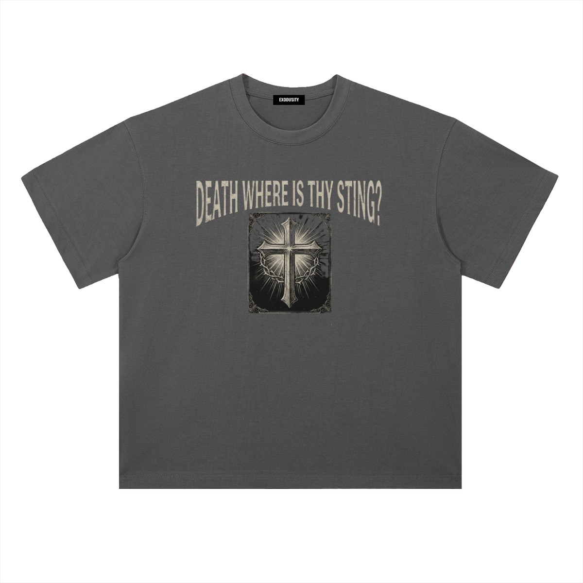 Heavyweight Drop Shoulder Cotton T-Shirt