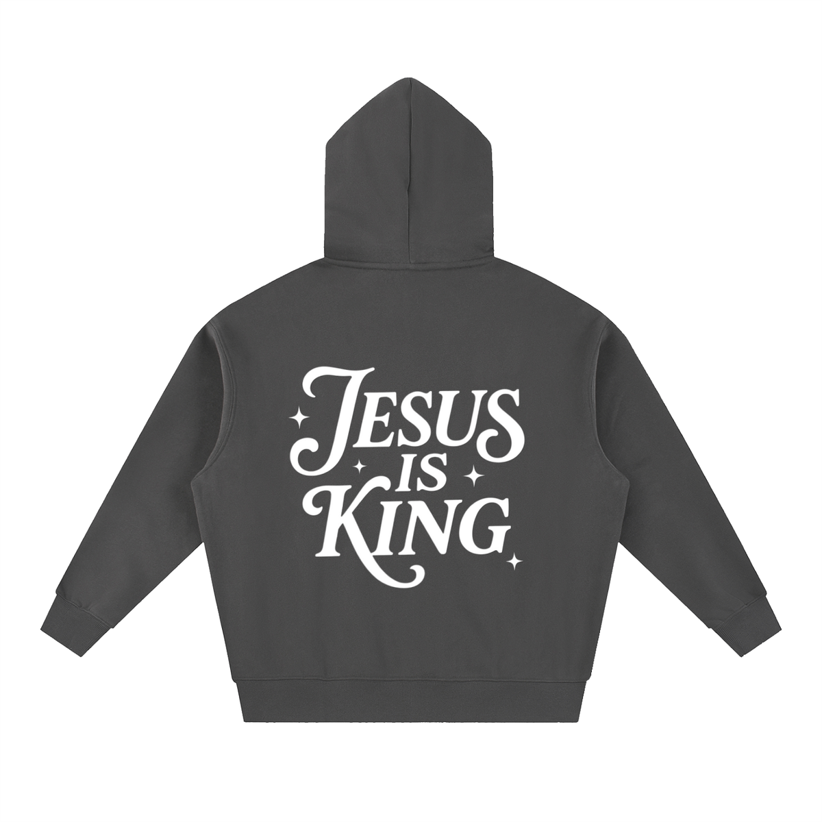 Essential Oversized Boxy Fit Fleece Hoodie