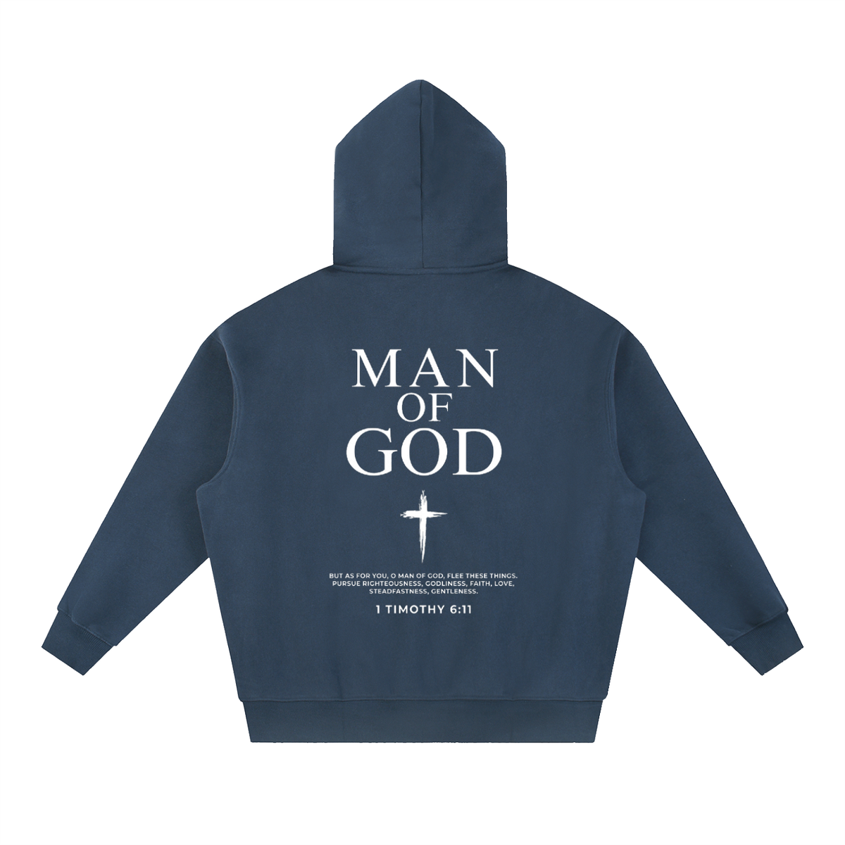 Essential Oversized Boxy Fit Fleece Hoodie