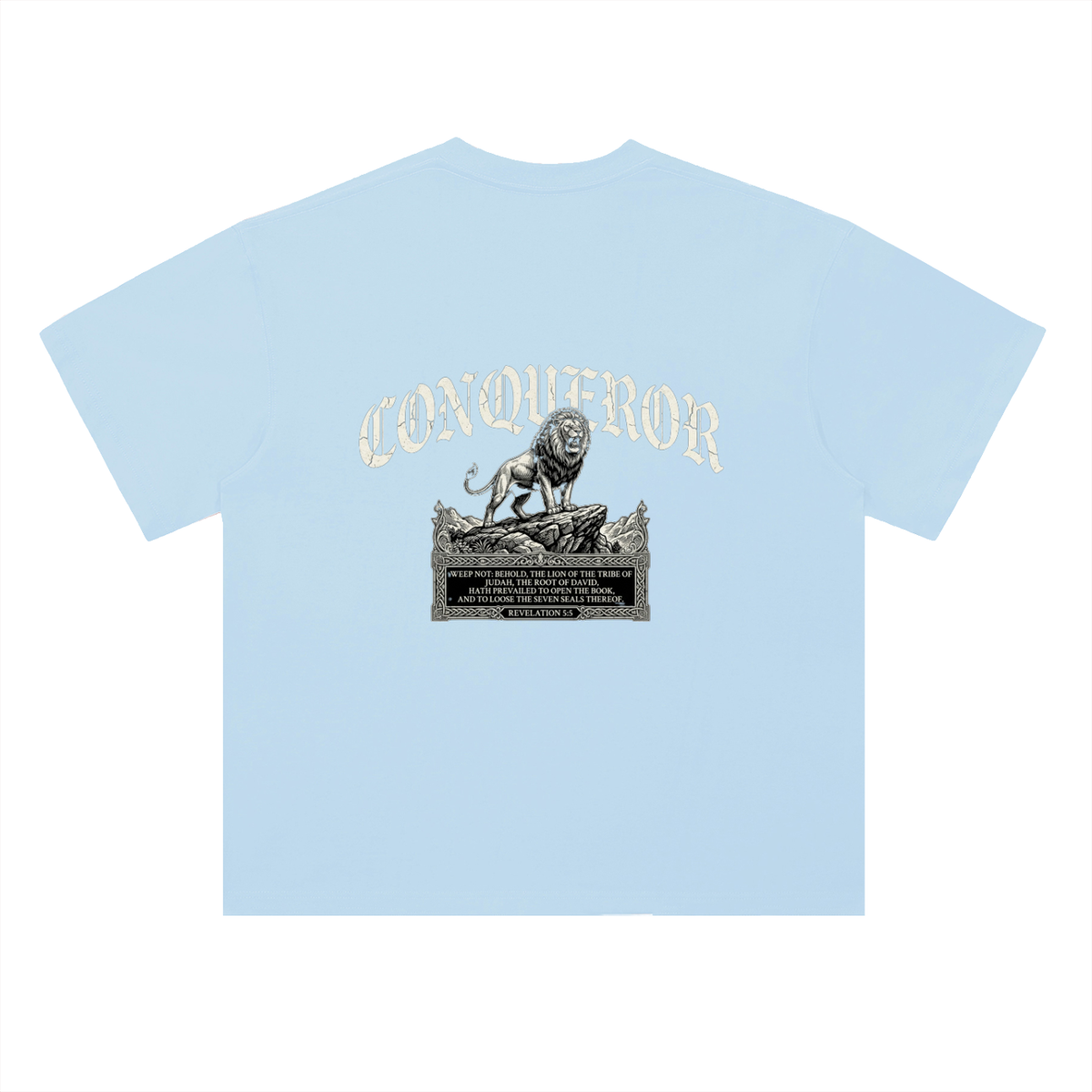 Heavyweight Drop Shoulder Cotton T-Shirt