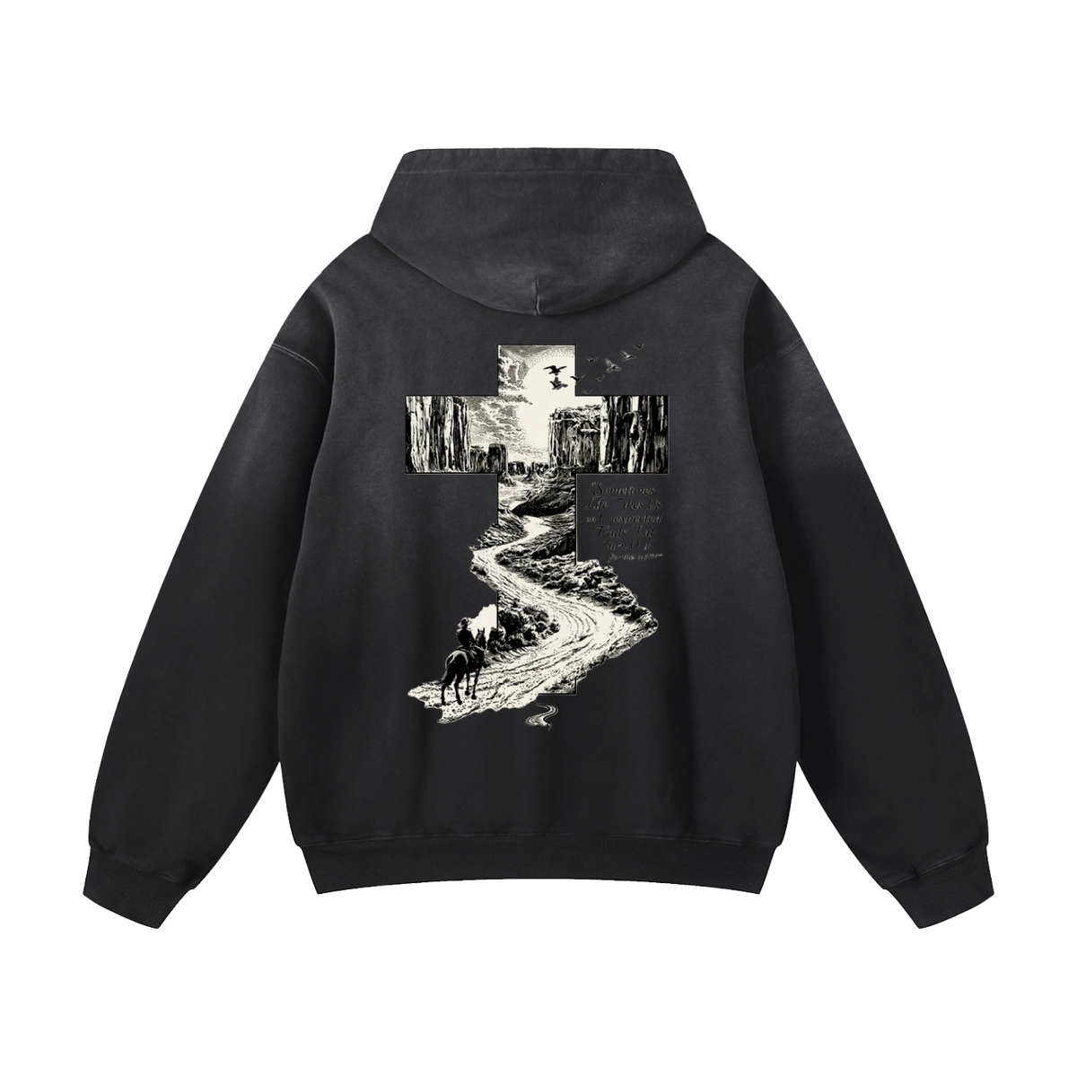 Heavyweight Sunfade Oversized Hoodie