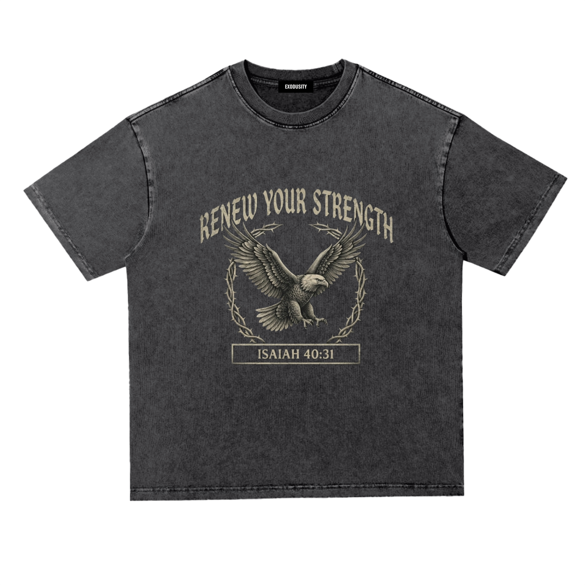 Snow Washed Heavyweight Oversize T-Shirt