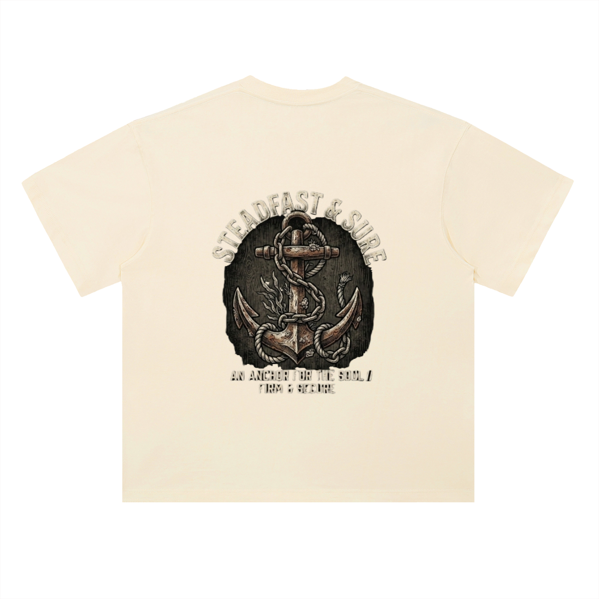 Heavyweight Drop Shoulder Cotton T-Shirt