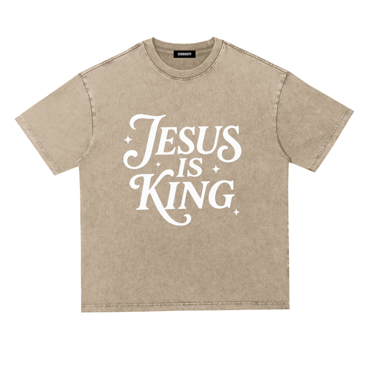 Snow Washed Heavyweight Oversize T-Shirt