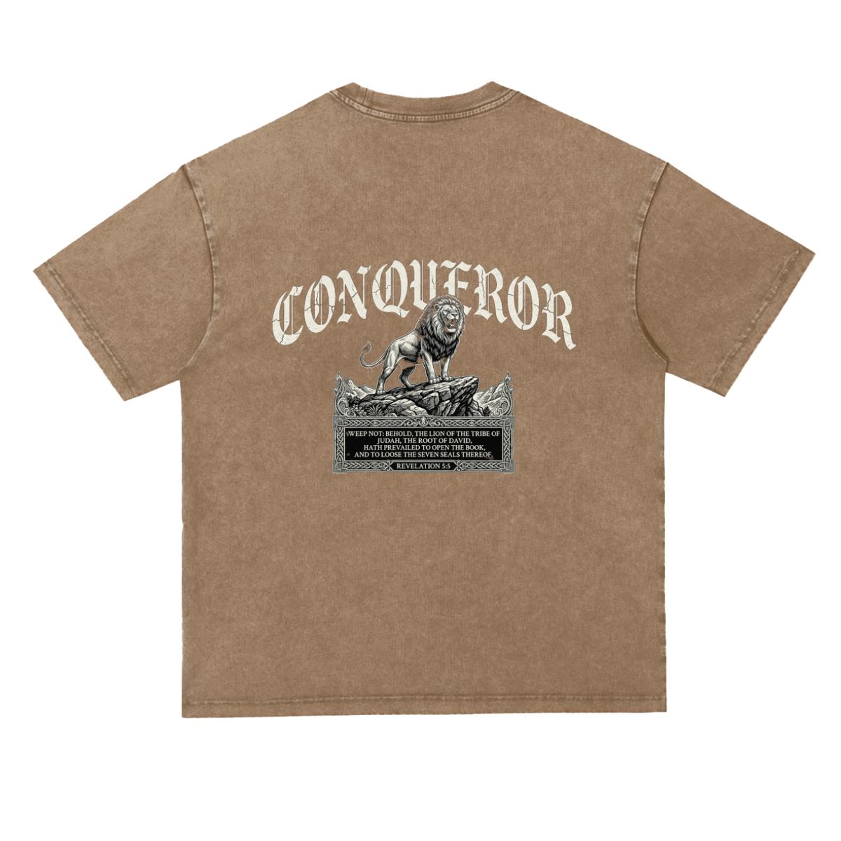 Snow Washed Heavyweight Oversize T-Shirt