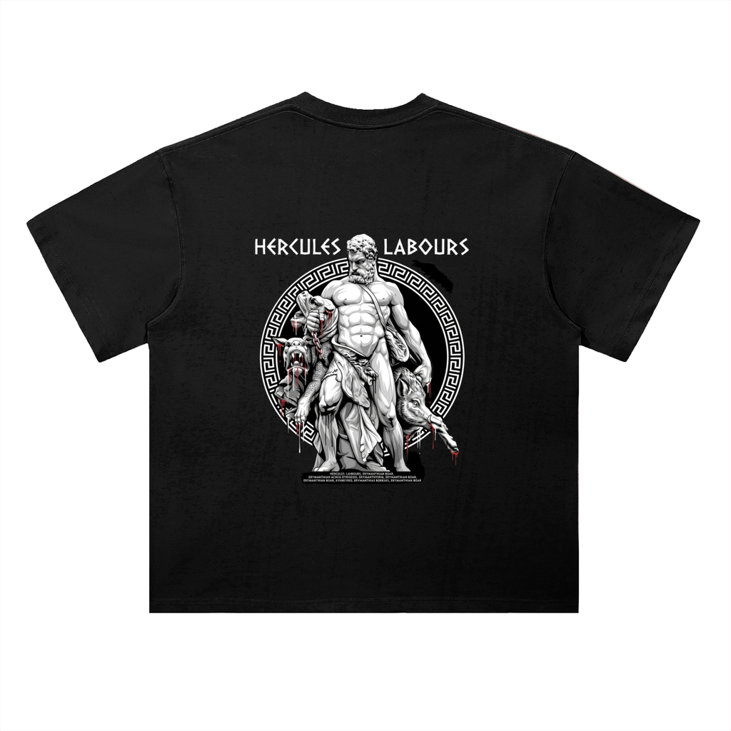 Heavyweight Drop Shoulder Cotton T-Shirt