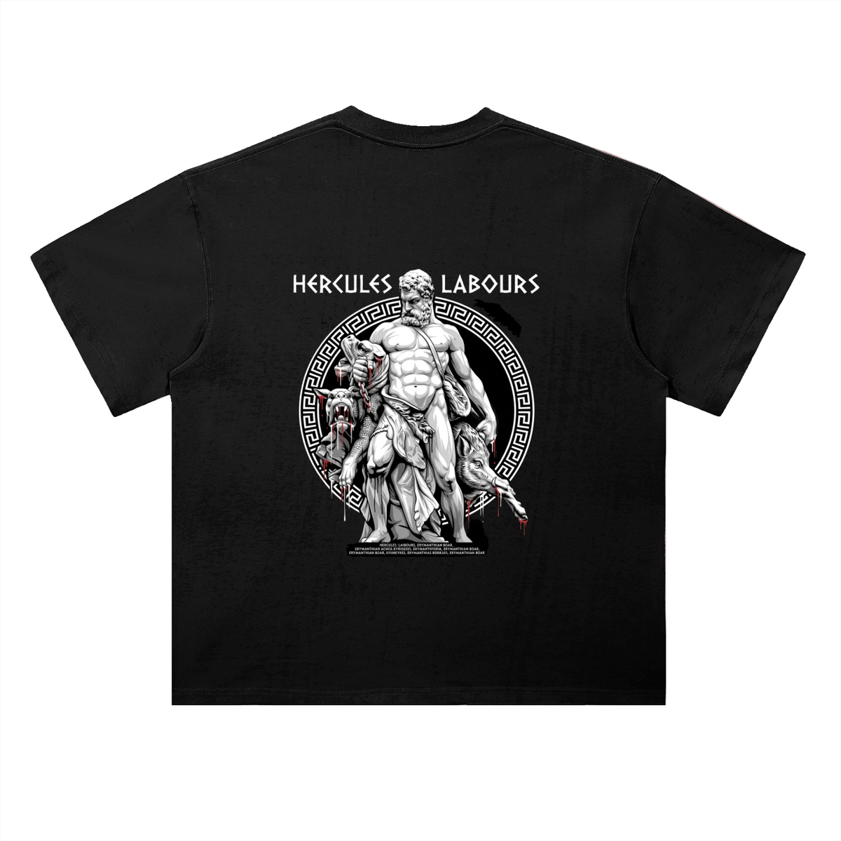 Heavyweight Drop Shoulder Cotton T-Shirt