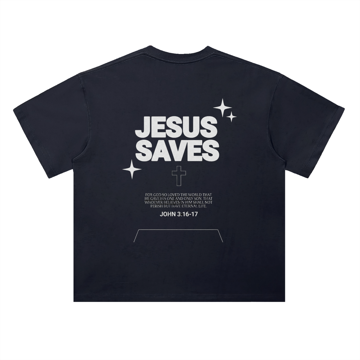 Heavyweight Drop Shoulder Cotton T-Shirt