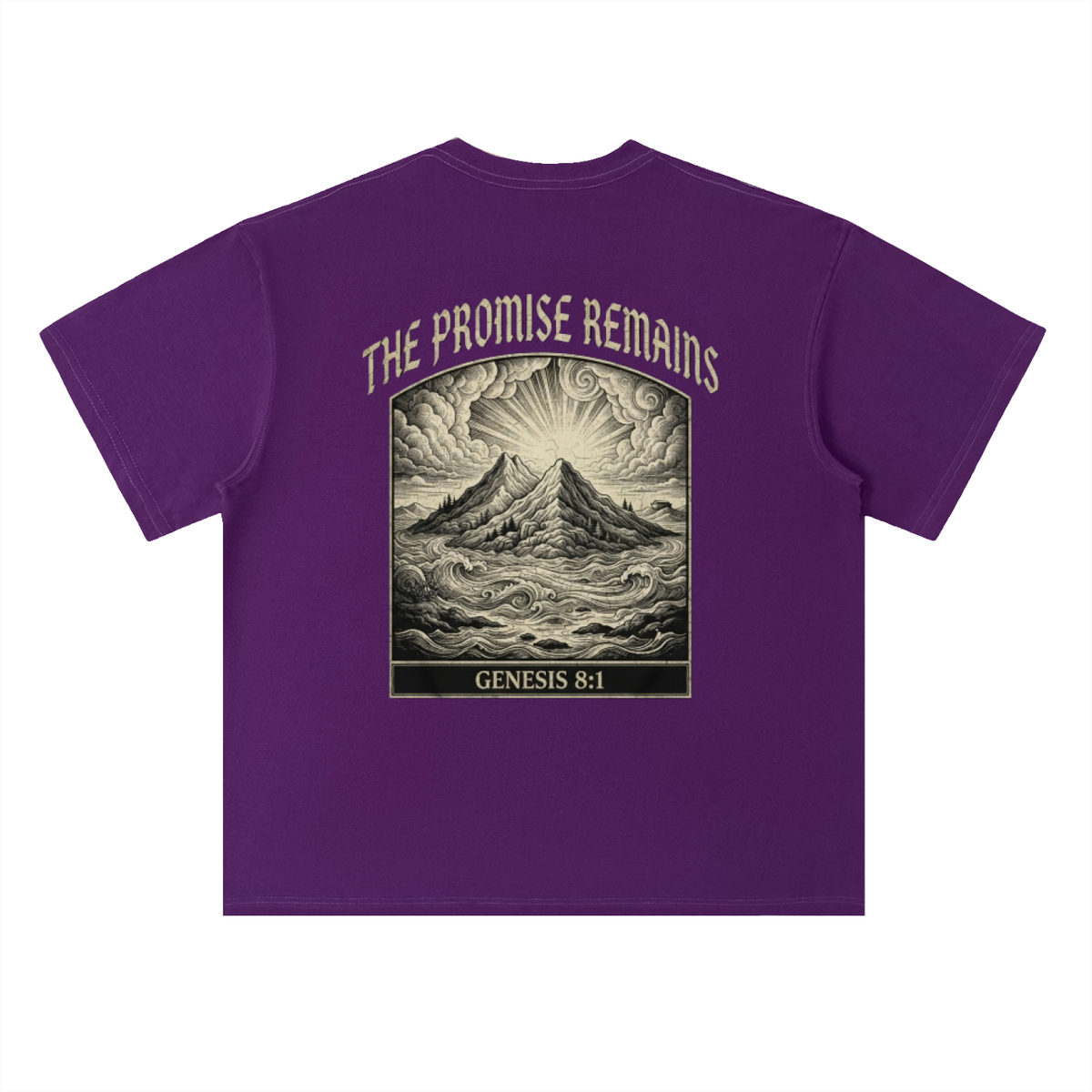Heavyweight Drop Shoulder Cotton T-Shirt