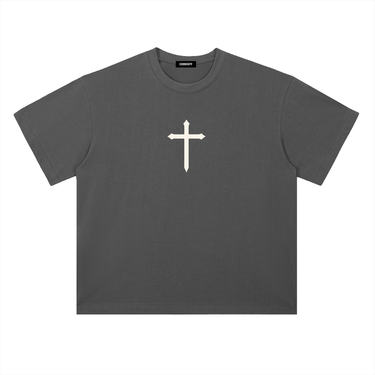 Heavyweight Drop Shoulder Cotton T-Shirt