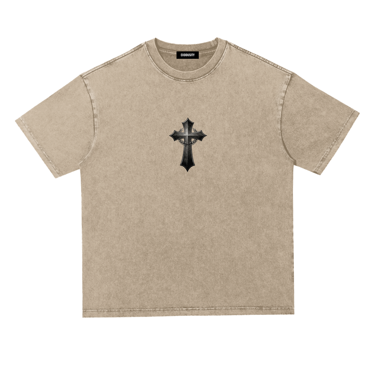 Snow Washed Heavyweight Oversize T-Shirt