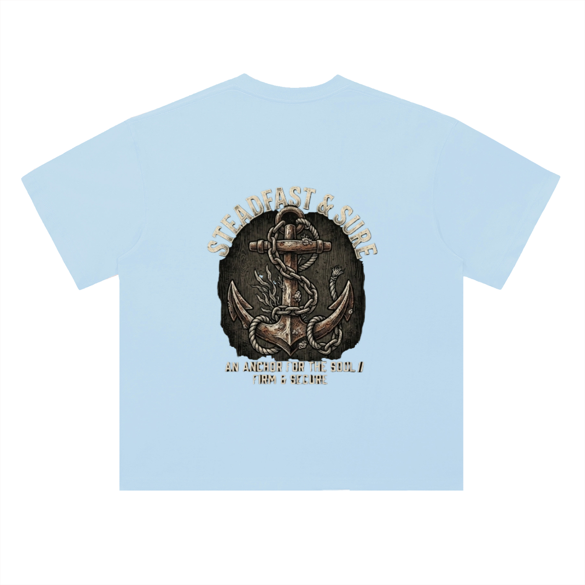 Heavyweight Drop Shoulder Cotton T-Shirt