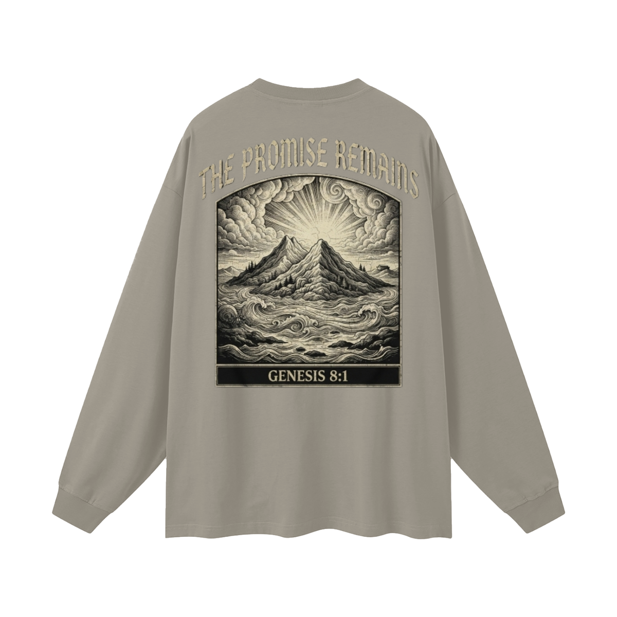 Oversized Unisex Long Sleeve T-Shirt