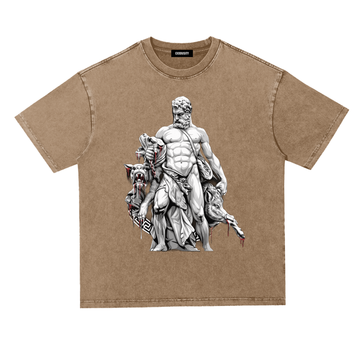 Snow Washed Heavyweight Oversize T-Shirt