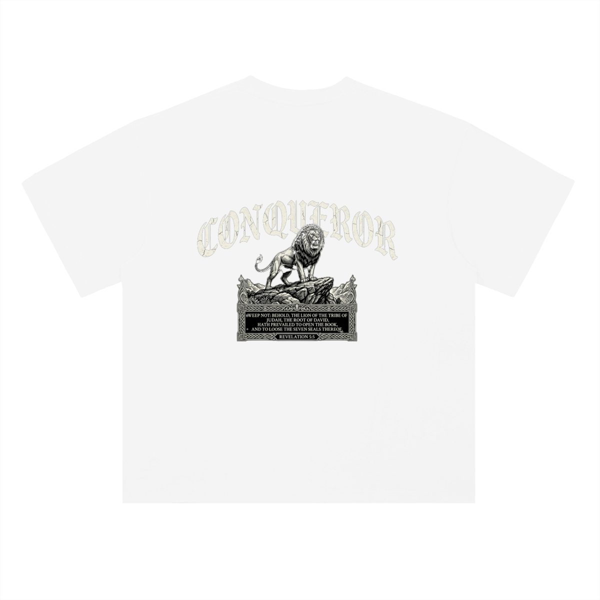 Heavyweight Drop Shoulder Cotton T-Shirt