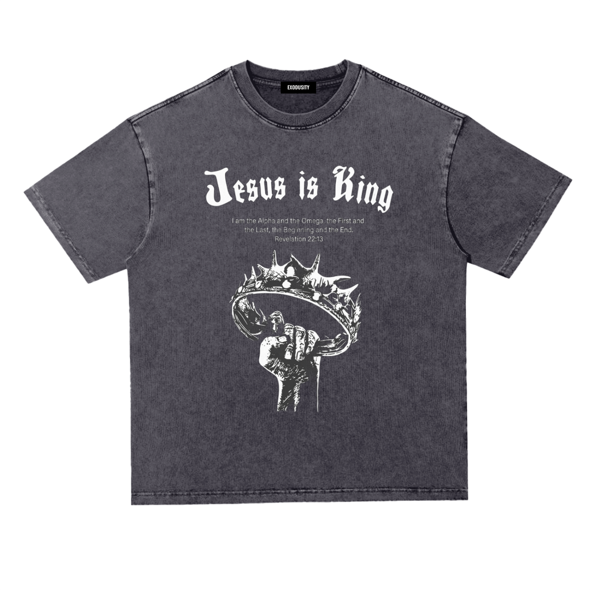 Snow Washed Heavyweight Oversize T-Shirt