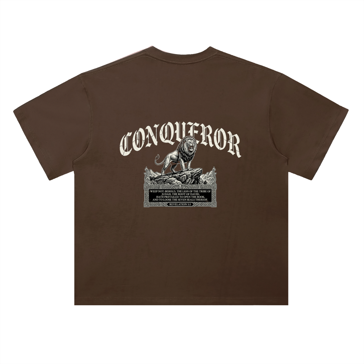 Heavyweight Drop Shoulder Cotton T-Shirt