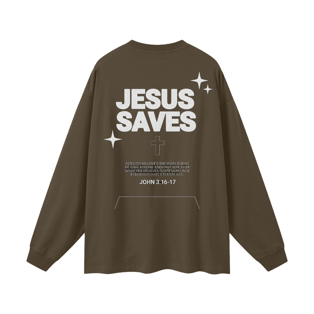 Oversized Unisex Long Sleeve T-Shirt