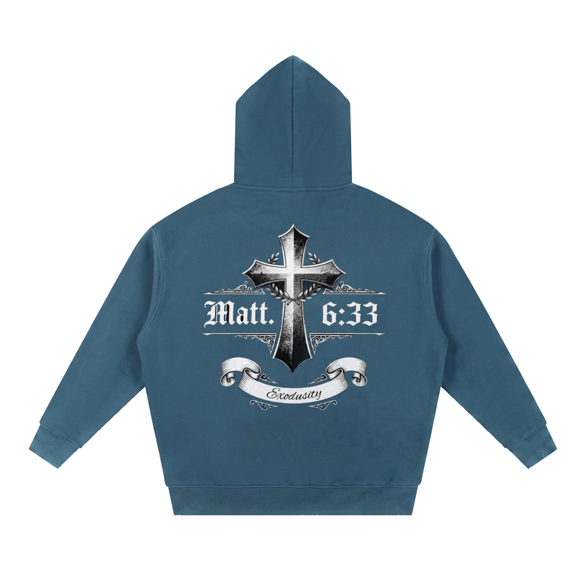 Essential Oversized Boxy Fit Fleece Hoodie